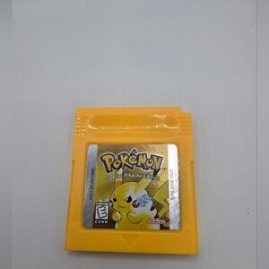 Pokémon Gameboy Game Yellow Version- Reproduction
